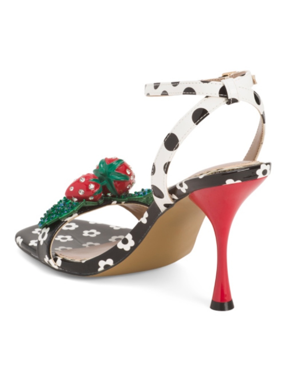 BETSEY JOHNSON Addison Heeled Sandals - Picture 2 of 3
